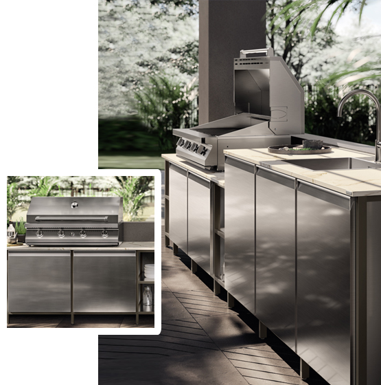  The first Scavolini kitchen designed for the outdoors: Formalia Outdoor